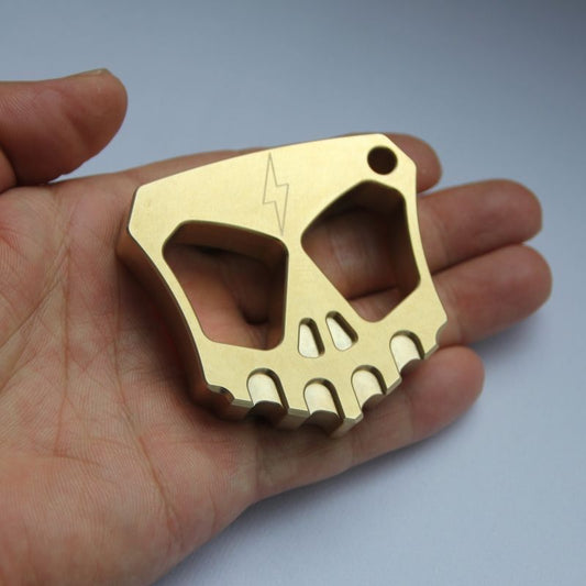 Creative Two Hole metal Mini Backpack Outdoor Keyaccessoryr EDC Tool