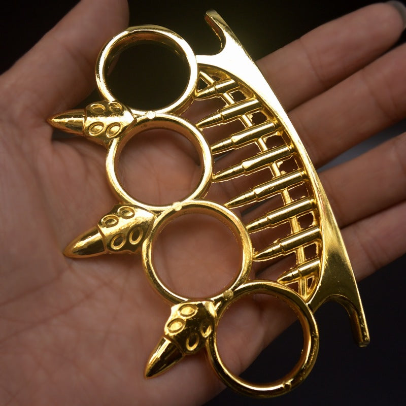 Smile Pattern Four-Finger Zinc Alloy Hobby Decor Collectible