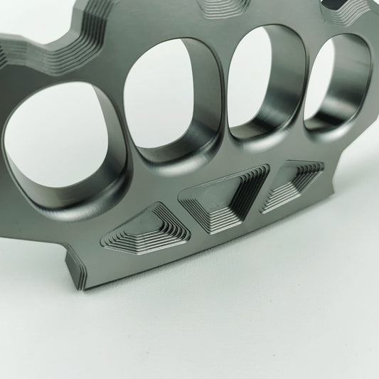 Artistic CNC‑Machined Four‑Finger Hobby Collectible EDC Ornament