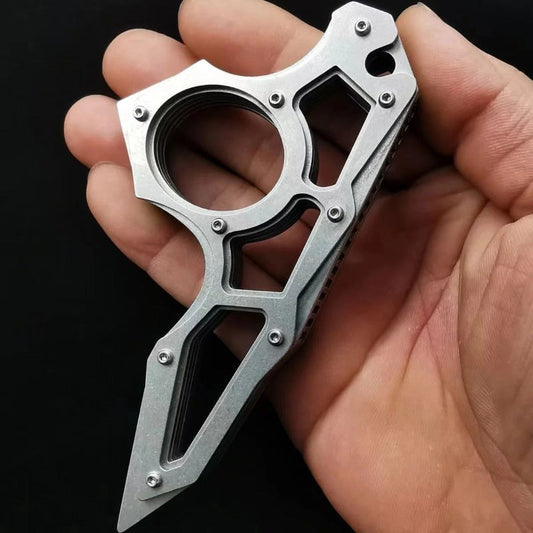 Dragon Teeth-Steel Strumento EDC Esterno Monoforo
