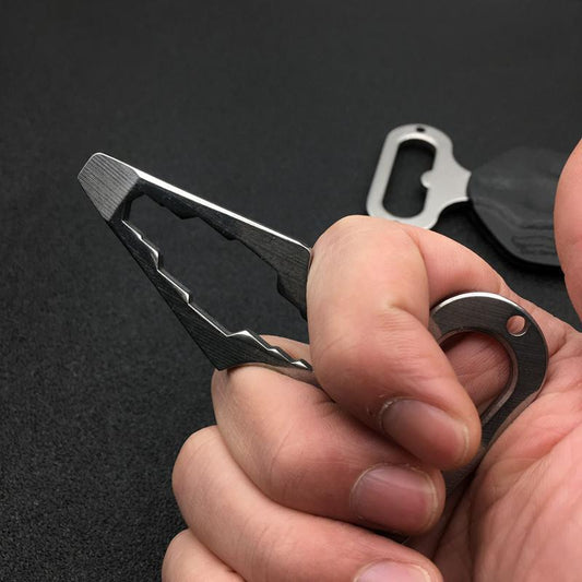 Full Stainless Self Defense Keychain Stinger Tool - Tacsafeworld EDC Gadgets