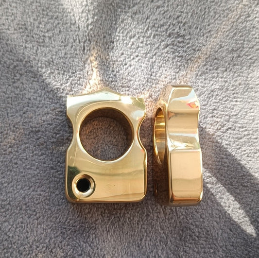 Strumento EDC in ottone a foro singolo, stili multipli