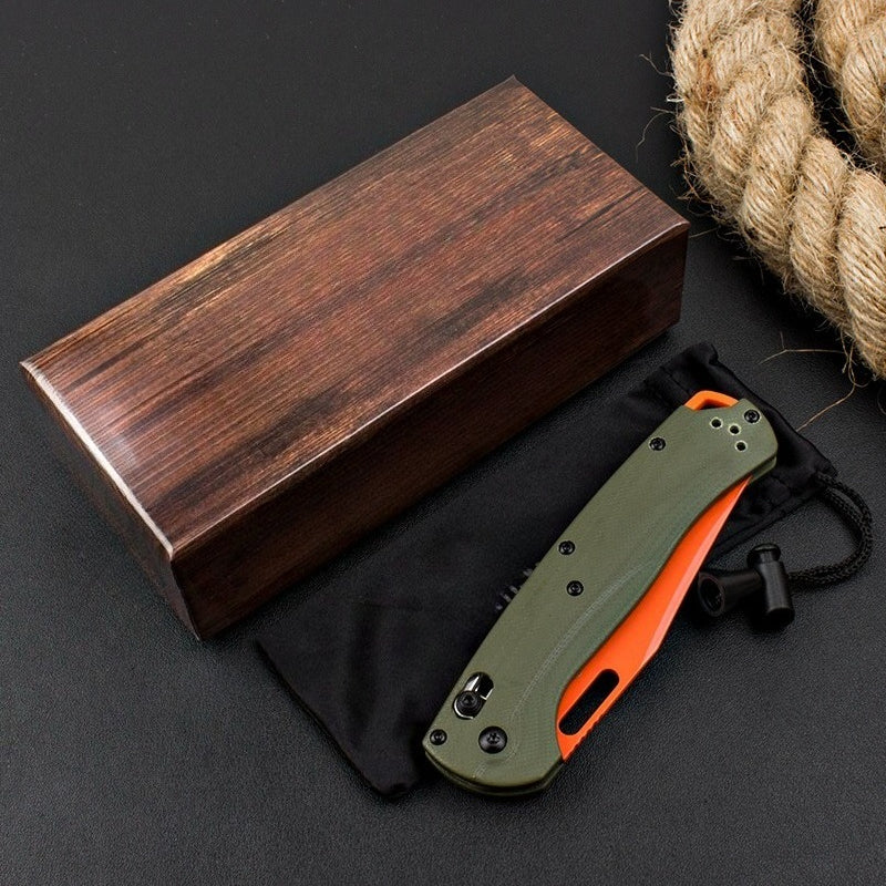 BM15535 Grüner G10 Griff Outdoor Klappwerkzeug