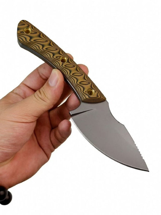 Mini Zweifarb-G10-Titanbeschichtetes USA-10 Stahl-Outdoor-Werkzeug