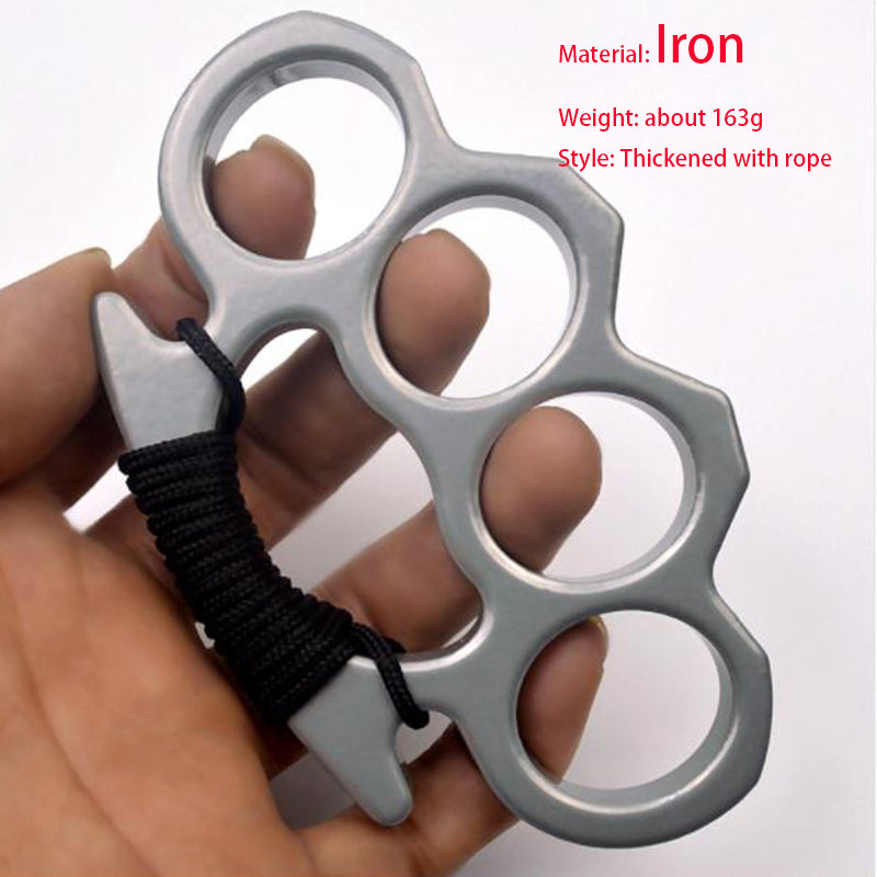 Iron Four Finger Thin Style Hobby Decor Collectible