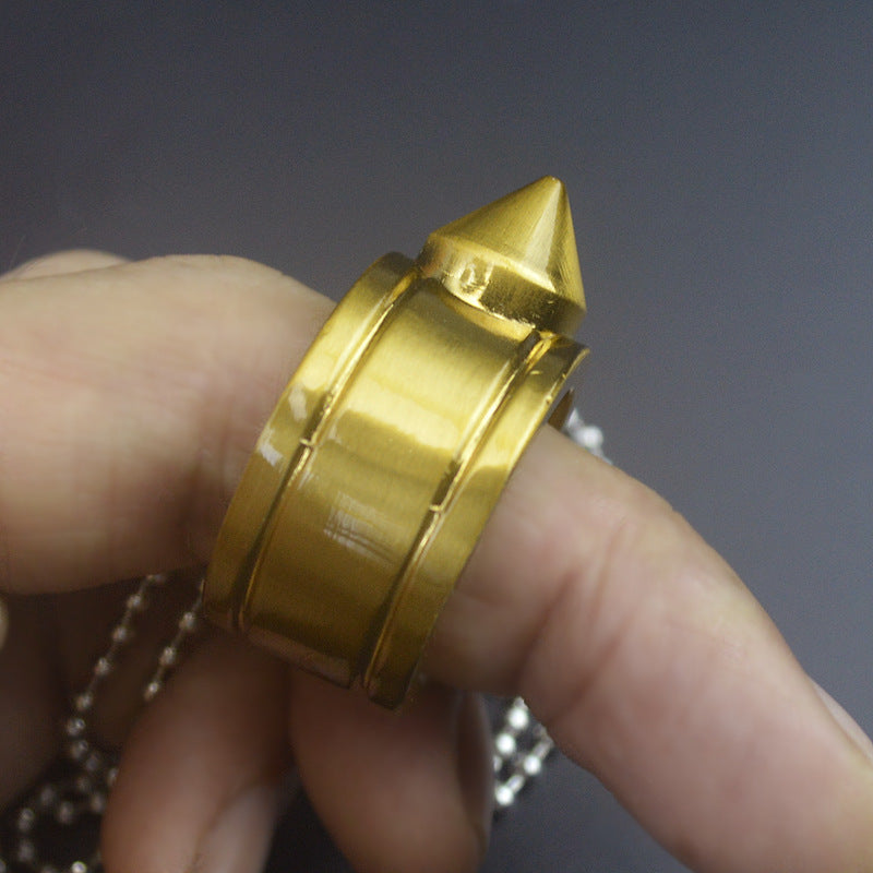 Ein-Finger-Ring-Anhänger-Taschen-EDC-Werkzeuge