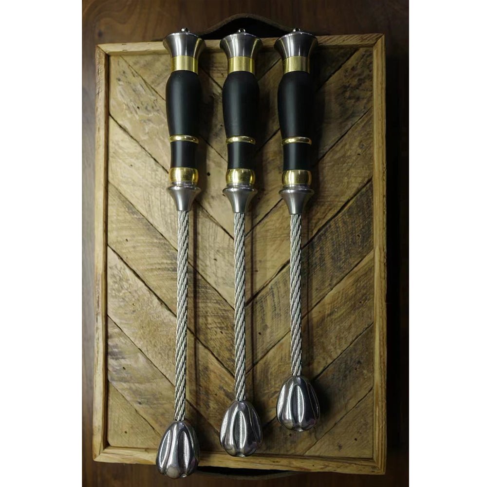 Self Defense Tactical Whip With Stainless Steel Hammer Head - VUTMART