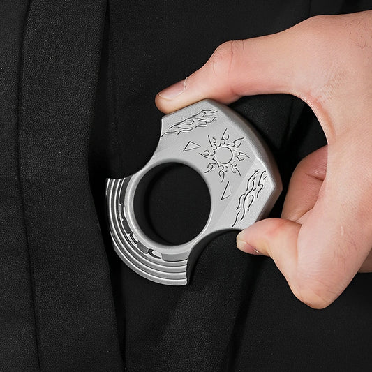 New Apollo Single Finger Knuckle Duster - Tacsafeworld EDC Gadgets