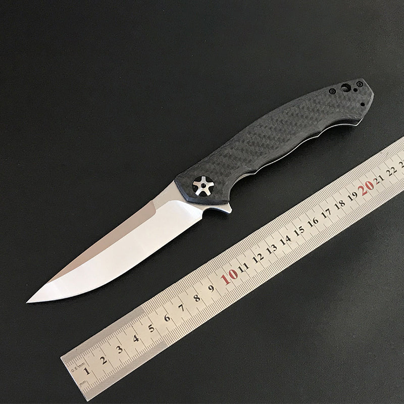 S35VN Tool 0452 Folding Carbon Fiber Titanium Handle Pocket Outdoor