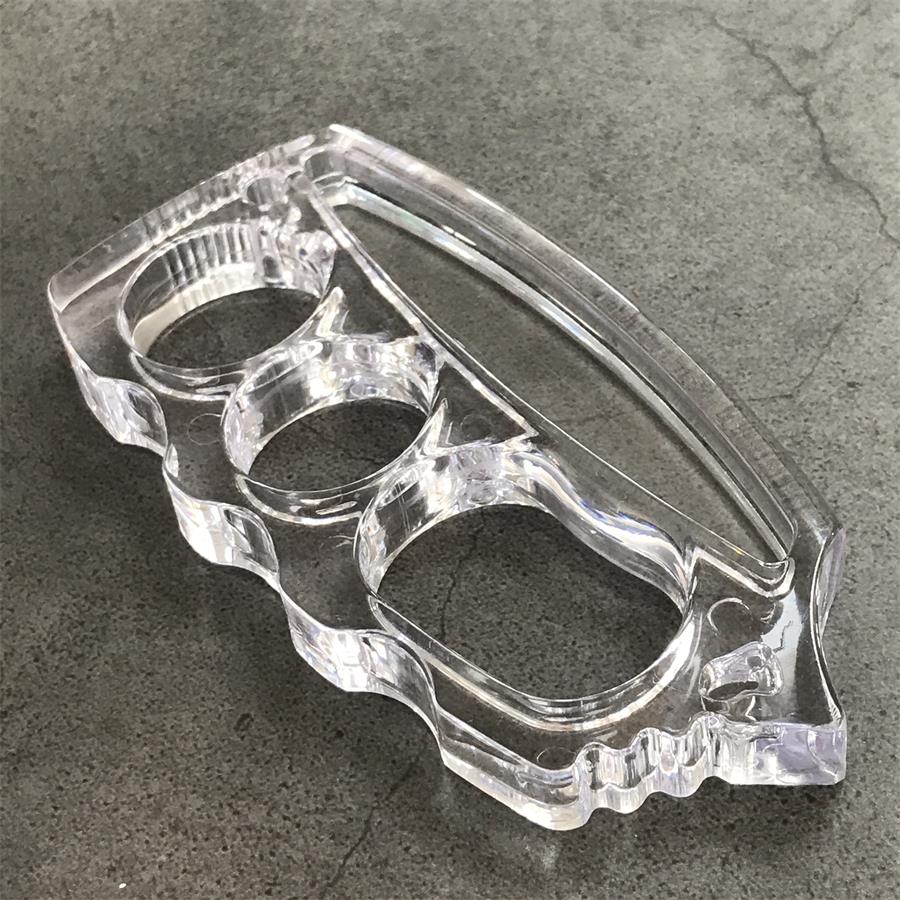 Kunststoff Transparent Outdoor EDC Große Loch Werkzeug