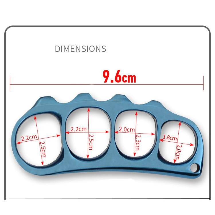 Real 304 Stainless Steel Knuckle Dusters Self Defense - Tacsafeworld EDC Gadgets
