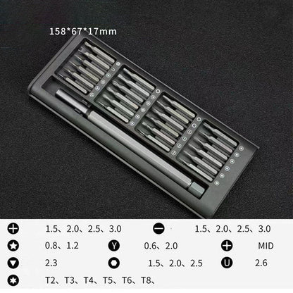 24‑Bit Precision Screwdriver Set Repair Maintenance Tool
