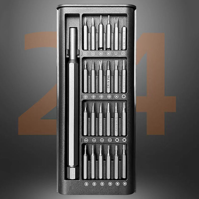 24‑Bit Precision Screwdriver Set Repair Maintenance Tool