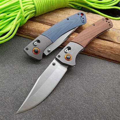 BM15080 Griff aus G10 und Sandelholz Outdoor Klappwerkzeug