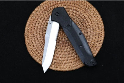 BM940 G10 Manico Strumento Pieghevole da Esterno con Finitura Stonewashed