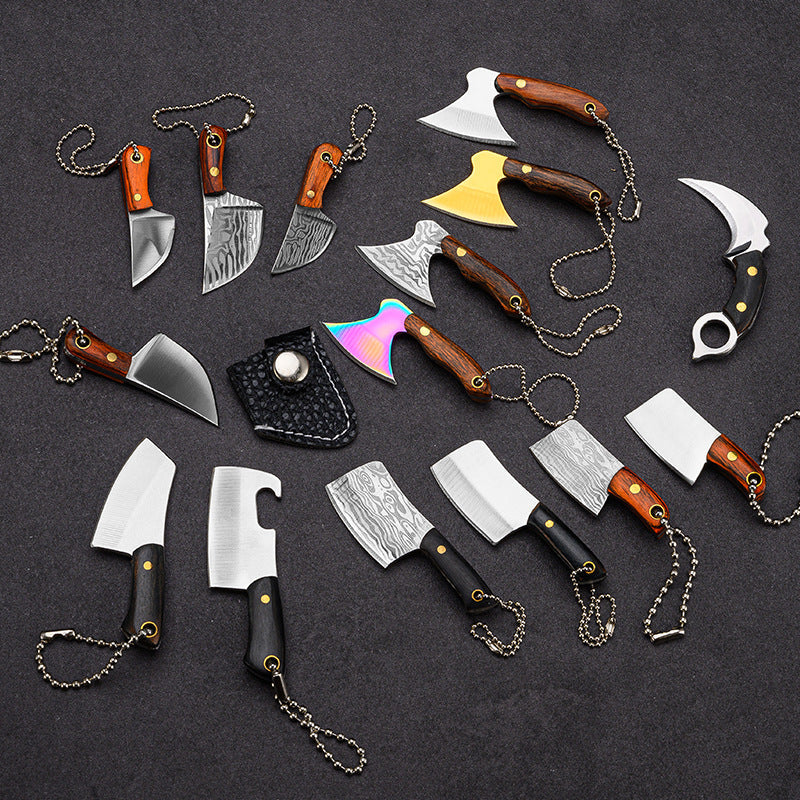 Mini-Schlüsselanhänger, Taschenanhänger, kreativer Rucksackanhänger, tragbares Outdoor-Werkzeug
