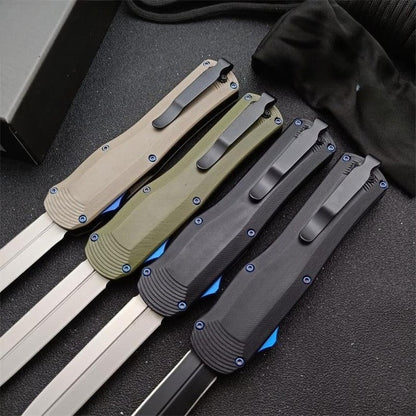 BM3400 G10 Verbundgriff mit mattem Titan-Finish für tragbare Outdoor-Werkzeuge
