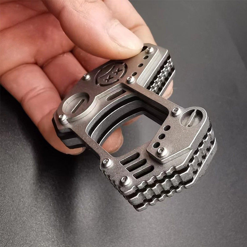 Single Hole Steel Outdoor Carry EDC Portable Tool