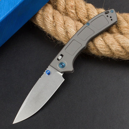 BM748 Titanium Alloy Handle M390 Outdoor Folding Tool