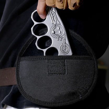 Creative‑Pattern Thickened Zinc‑Alloy Outdoor EDC Multi‑Functional Tool