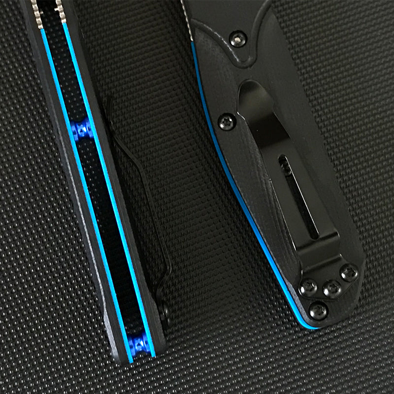 Liome 945 Dual‑Color G10 Handle Folding EDC Tool