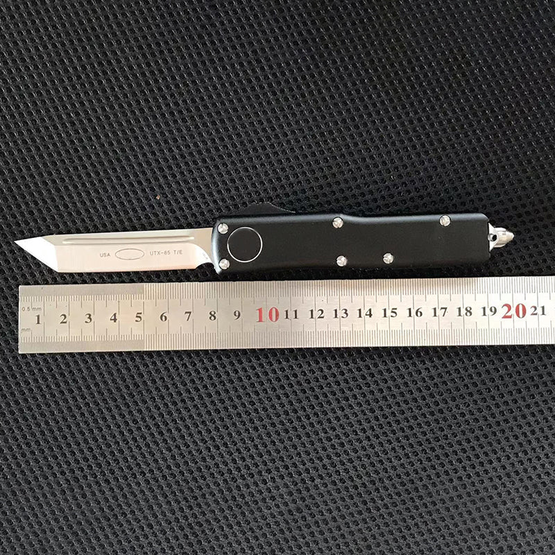 Black Aluminum‑Handle Collectible EDC Display Piece