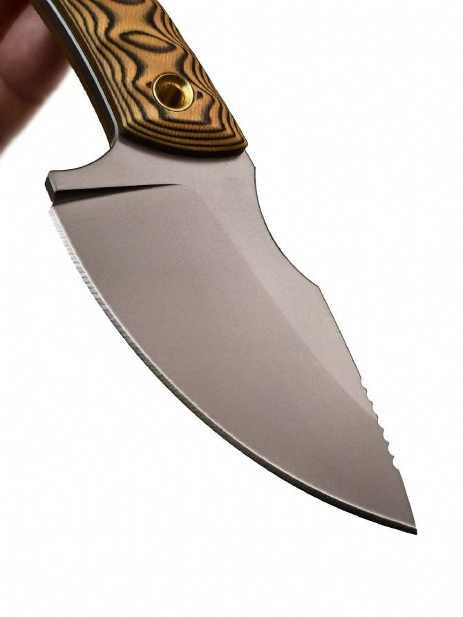 Mini Zweifarb-G10-Titanbeschichtetes USA-10 Stahl-Outdoor-Werkzeug