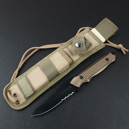 BM140BK Champagne‑Tone Handle Outdoor EDC Tool