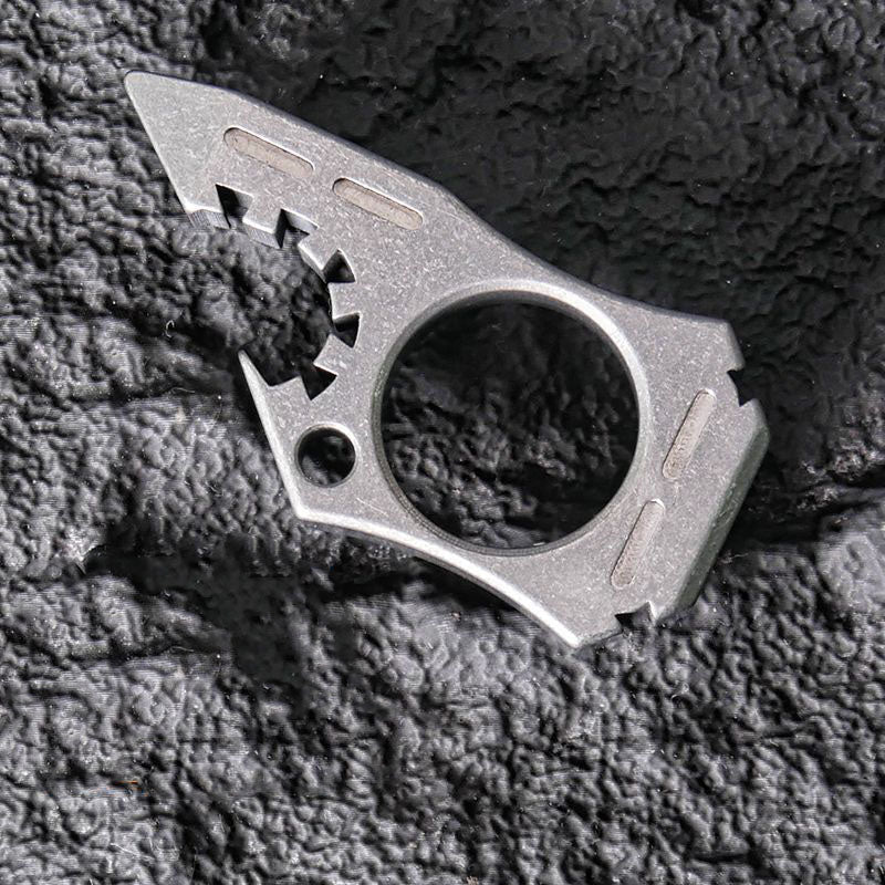 Apribottiglie a squalo Strumento da zaino multiuso per esterni