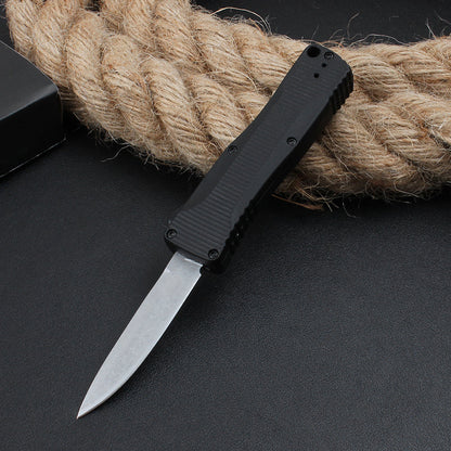 BM 4850 Mini Zink-Aluminiumgriff Stonewashed Outdoor-Taschenwerkzeug