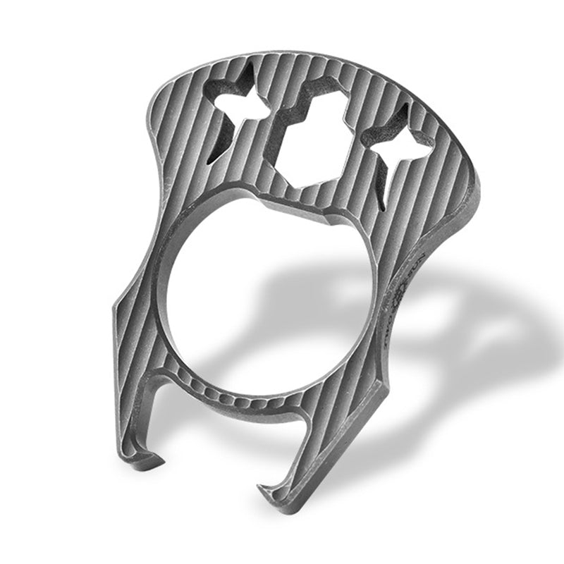 Mini-Multifunktions-Titan-Flaschenöffner-EDC-Tool für den Schlüsselanhänger