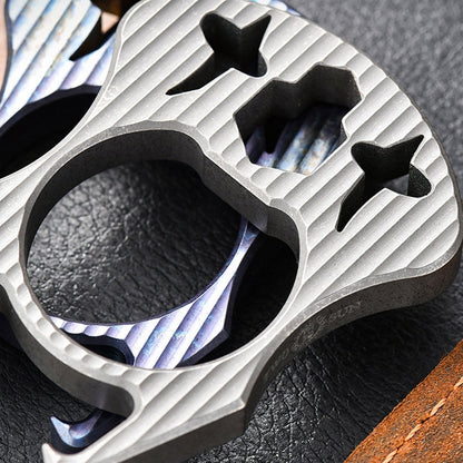 Mini multifunktionales Titan-Flaschenöffner-EDC-Tool für den Schlüsselbund