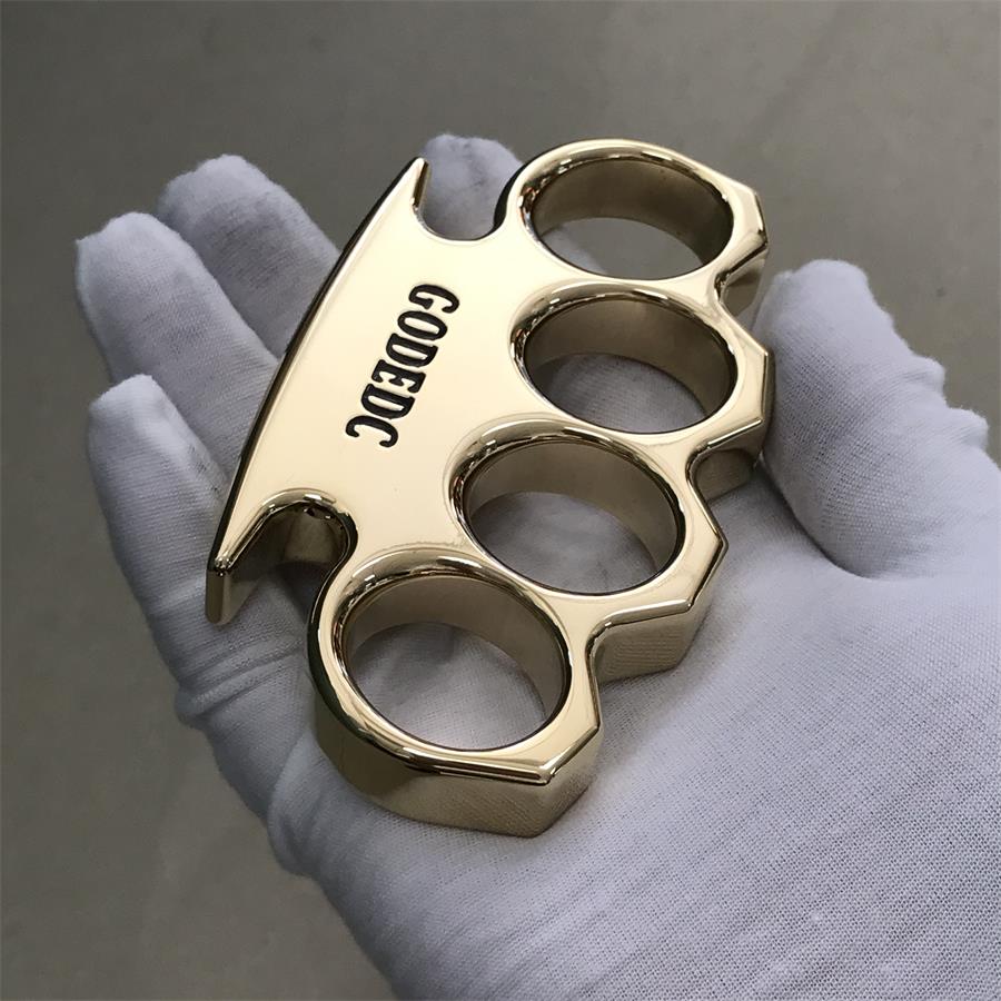 Schwarzer Wachs GODEC Klassischer hochglanzpolierter Messing mit großer Bohrung für Outdoor-Werkzeuge