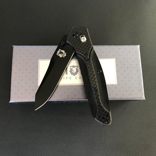 Liome 940 Carbon Fiber Handle Folding Pocket EDC Tool