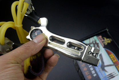 Alloy Hand‑held Leisure Hobby Toy with Built‑in Compass