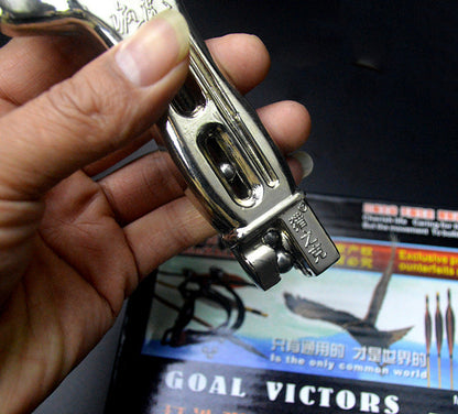 Alloy Hand‑held Leisure Hobby Toy with Built‑in Compass