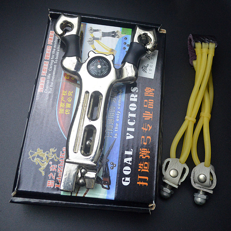 Alloy Hand‑held Leisure Hobby Toy with Built‑in Compass