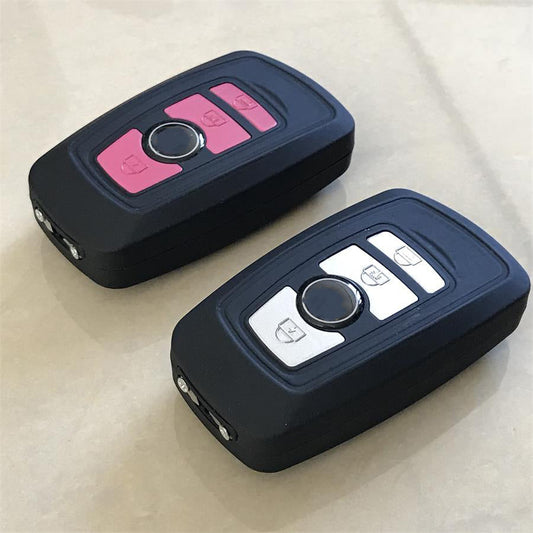 Tragbares pinkes silbernes Autoschlüssel-Outdoor-Werkzeug