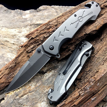 FA18 Utensile tascabile portatile multifunzionale pieghevole EDC da esterno
