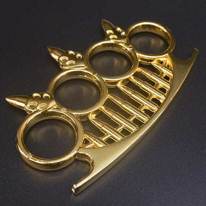 Smile Pattern Four-Finger Zinc Alloy Hobby Decor Collectible
