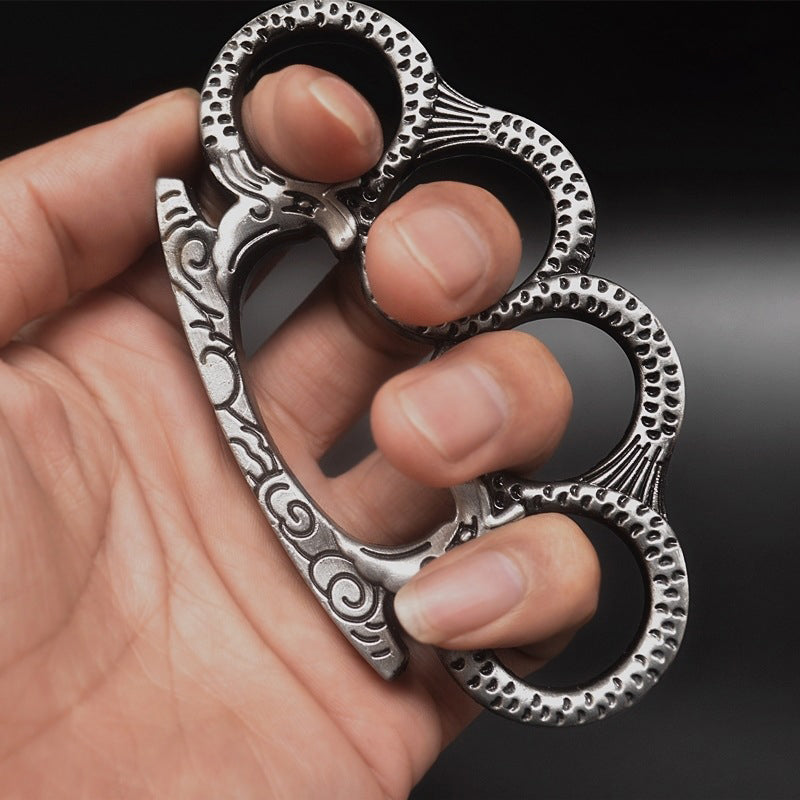 Medusa Carved Zinc‑Alloy Hobby Collectible Metal Ornament