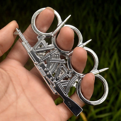 Mehrzweck-Kreativität Vier-Finger-Outdoor-Tasche EDC-Werkzeug