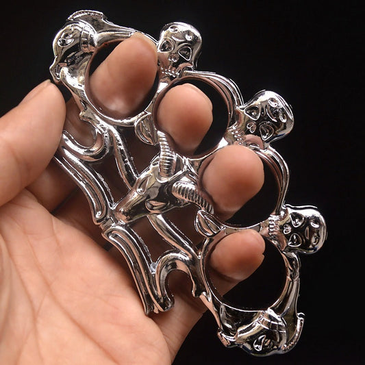 Sheep‑Skull Sculpture Zinc‑Alloy Hobby Collectible Ornament