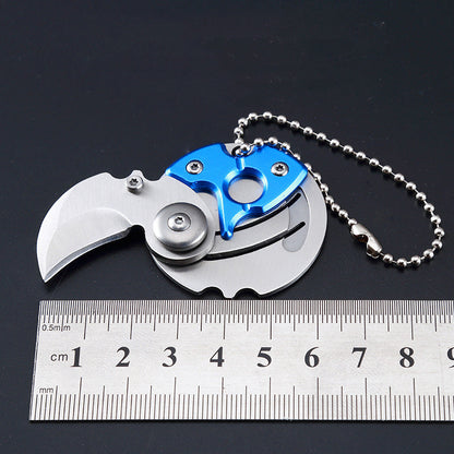 Mini-Münzschlüsselanhänger-Anhänger-EDC-Werkzeug