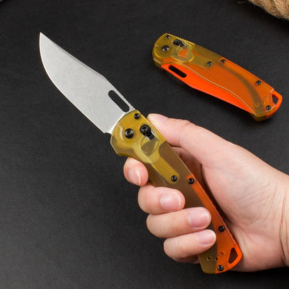BM15535 Giallo PEI Edizione Trasparente Strumento Pieghevole da Esterno
