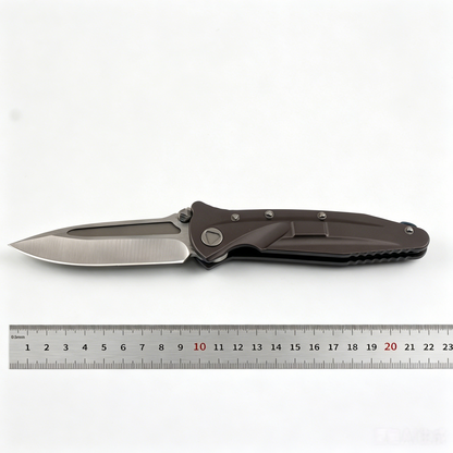 Aviation Aluminum Outdoor Folding Tool | Camping Pocket Utility | D2 Steel Detail
