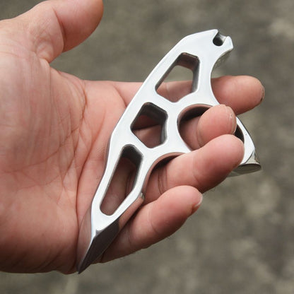 Thickened Steel Single Hole EDC Tool Without or With Binding Rope