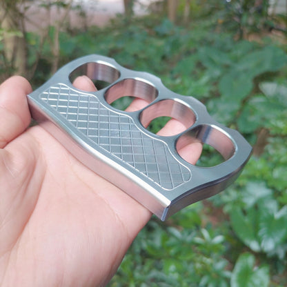 304‑Stainless‑Steel Four‑Finger Hobby Collectible Ornament