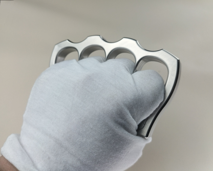 304‑Stainless‑Steel Four‑Finger Hobby Collectible Ornament