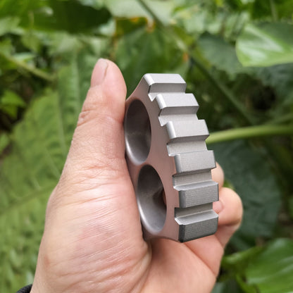 Mini verdicktes multifunktionales Zweifinger-EDC-Werkzeug